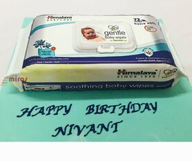 Gentle Baby Wipes Cake