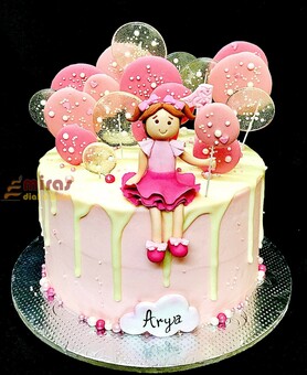 Cute Arya's Birthday cake