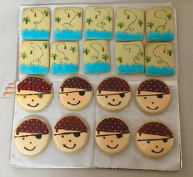 Pirates themed Cookies Set of 20
