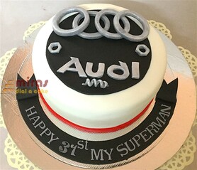Audi Car Birthday Cake