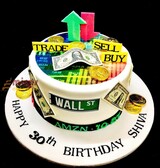 Happy Birthday Stock Market theme