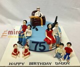 75th Birthday Cake