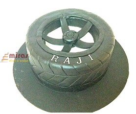 Car Tyre Birthday Cake