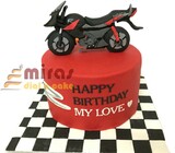 My Love Karizma Bike- Birthday Cake