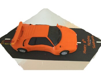 Sculpted Lambo  Cake
