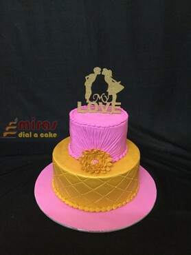 My love Anniversary Cake