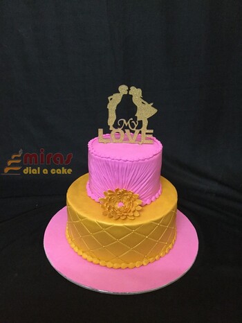 My love Anniversary Cake