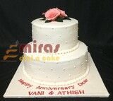 Anniversary cake- Love you Baby