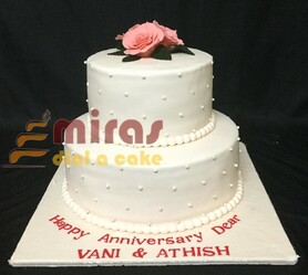 Anniversary cake- Love you Baby