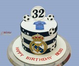 Birthday Cake  Football theme