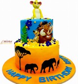 Hakuna Matata Birthday Cake