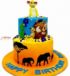 Hakuna Matata Birthday Cake