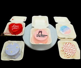 Bento Box  Birthday Cake  (5 bentos)