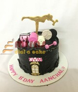 Birthday Cake Aanchal's Work out Theme