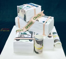Money Money Birthday Cake
