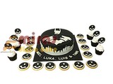 Batman Birthday Dessert Table (2 kg cake, 10 cookies, 10 cupcakes)