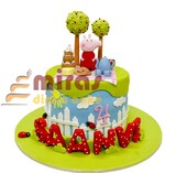 Saanvi's 4th peppa Pig Birthday Cake