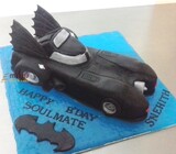 Batmobile Birthday Cake