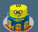 Birthday Cake Minions and Minions