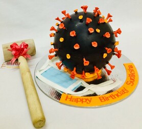 Korona Pinata Birthday Cake