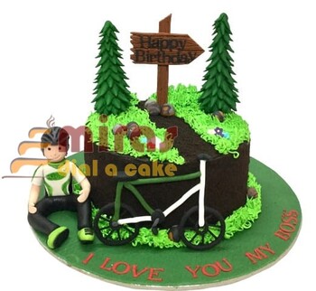 My Bicycle Birthday Cake