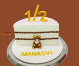Cute Half Birthday Cake
