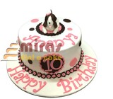 Ananya's Pet Birthday Cake