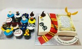 Harry Potter  Desert Table  ( 2 kg cake Rs 4400/-, 10 cupcakes Rs 1400/-)-