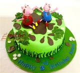 Avani's Peppa Pig Birthday Cake
