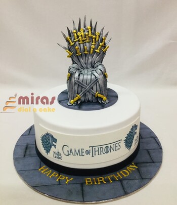 GOT Throne Birthday Cake