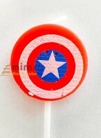 Captain America Theme Candle