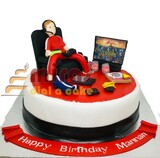 Play Station  2 Birthday Cake