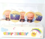 Baby Boss Theme Candles Set of 5