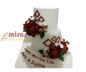 Happy Wedding Cake