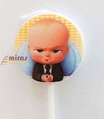 Baby Boss Theme Candle