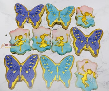 Angels and Butterflies  Desert Table   10 Cookies