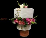 Chandelier  Engagement Cake