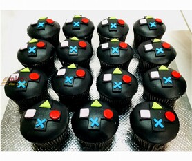 Play Station Cupcakes