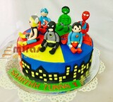 Saarthh's Avenger theme Birthday Cake