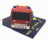 My Firefighter Birthday Cake