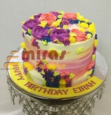 Colorful Buttercream Birthday cake