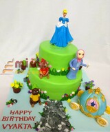 Princess Carriage Birthday Cake