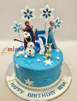 Frozen  5 Birthday Cake