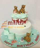 Cute Teddy bear Birthday cake