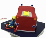 My Firefighter Birthday Cake