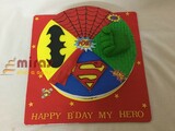 My Hero Avengers Birthday Cake