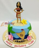 Moana Birthday Cake