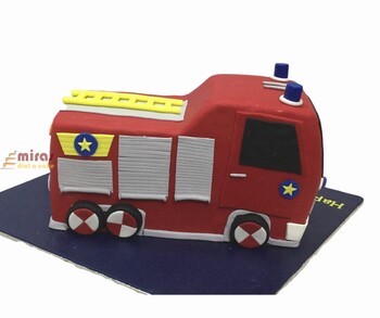 My Firefighter Birthday Cake