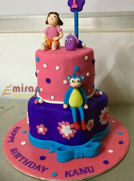 Kanu's Dora theme Birthday cake