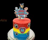 Birthday Cake Paw Patrol theme